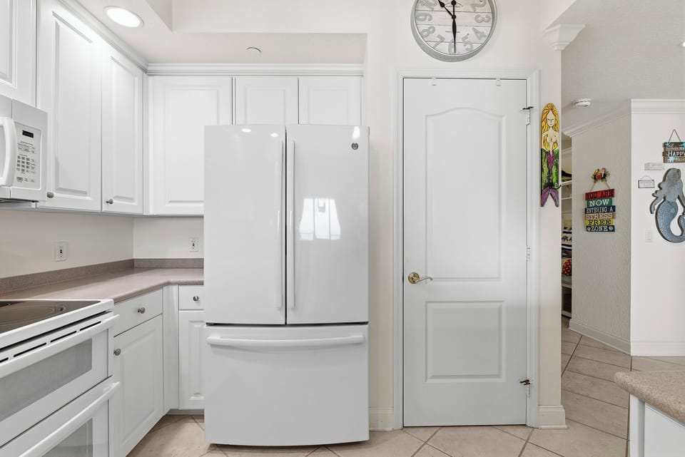 Bright White Kitchen