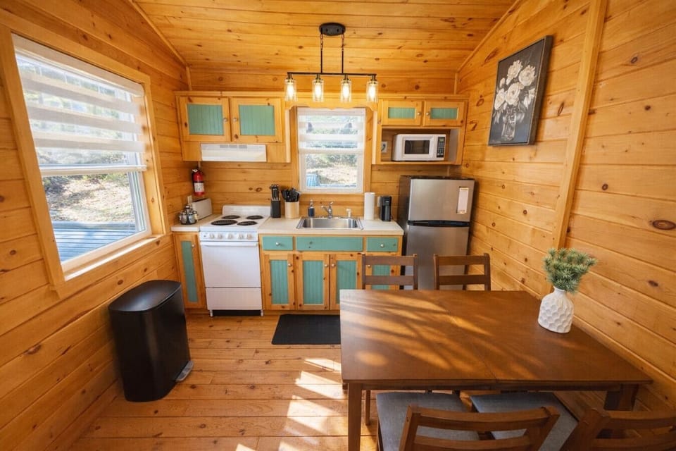 Fully Stocked Kitchen, with K-Cup Coffee Maker
