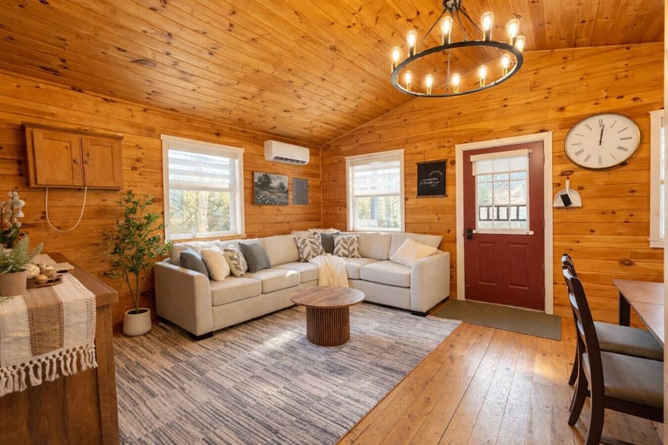 Open Floor Plan Living Room and Kitchen