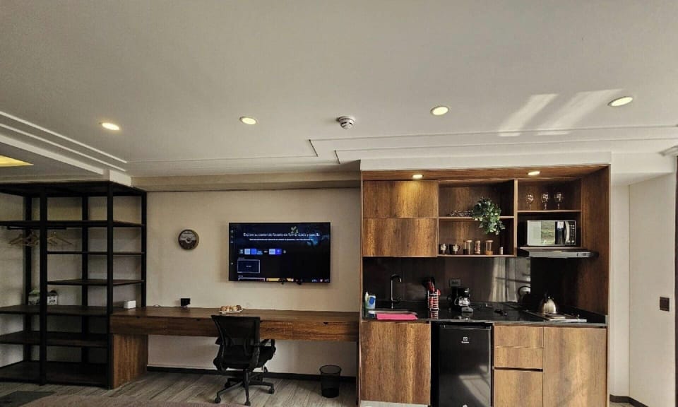 Suite | In-room safe, individually decorated, desk, laptop workspace