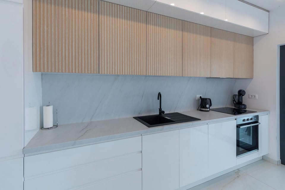 Villa | Private kitchen | Fridge, oven, stovetop, dishwasher