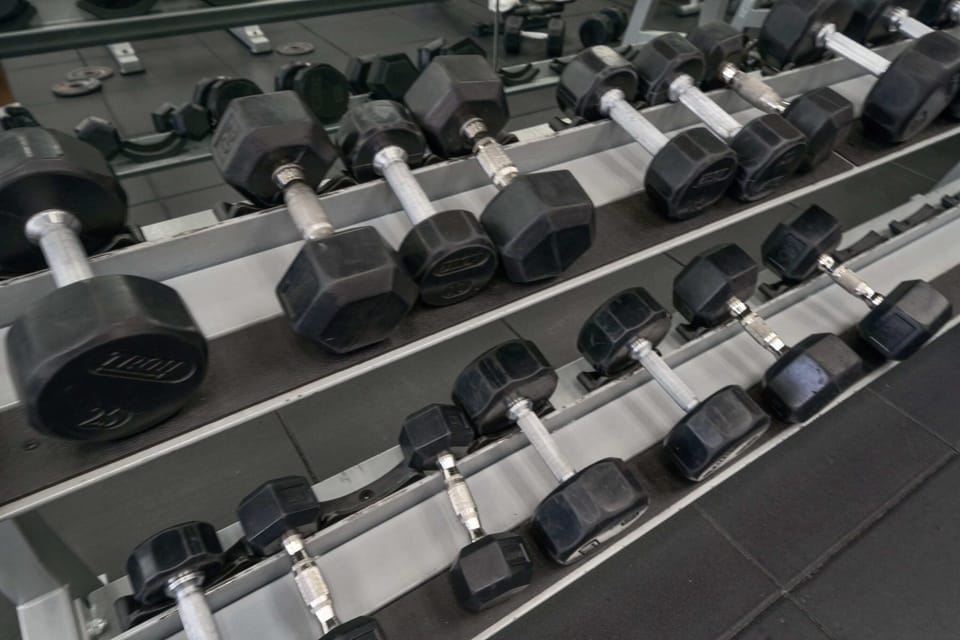The gym offers a dynamic space to keep up with your fitness routine