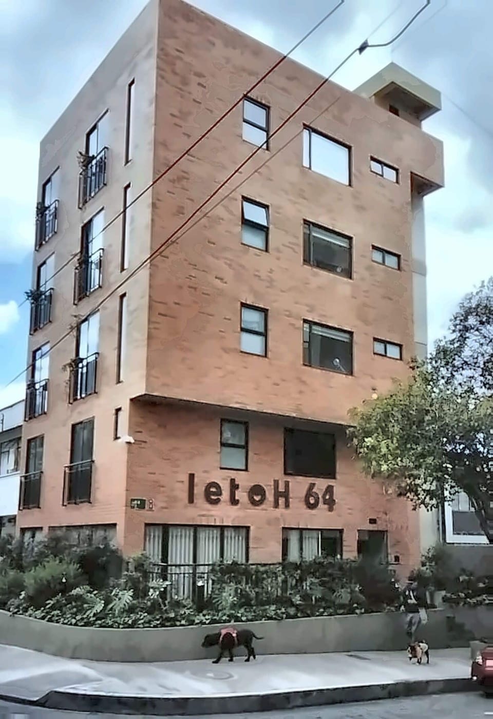 Front of property