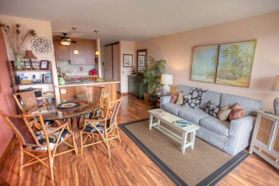 Spacious living space.