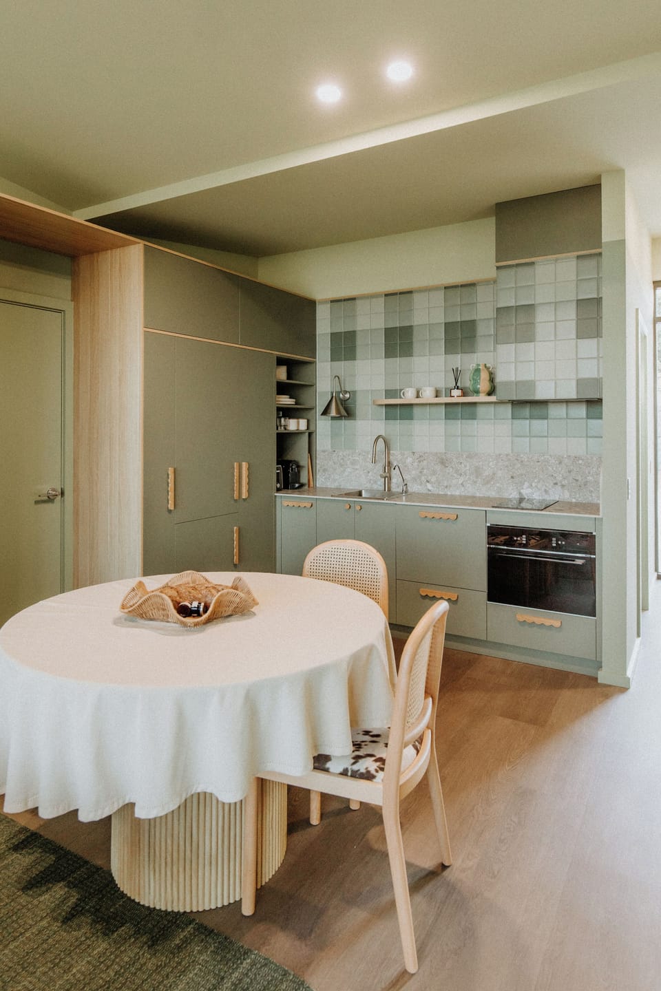 Studio, 1 King Bed, Kitchenette - Kalamata | Private kitchen | Full-size fridge, microwave, oven, stovetop