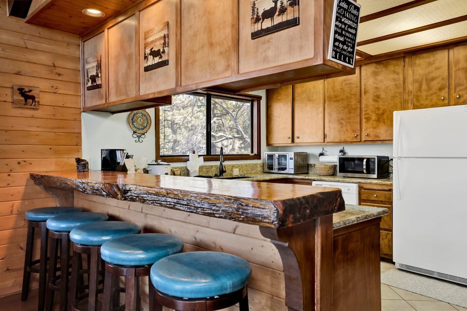 Kitchen for entertaining
