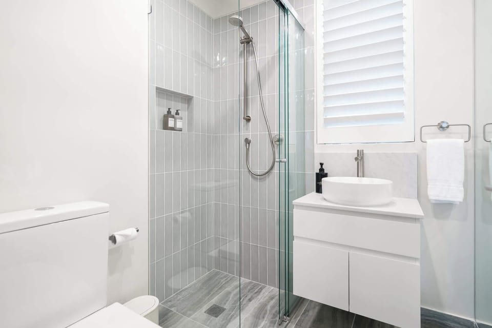 Stylish second bathroom adding a touch of everyday luxury to this two bedroom property