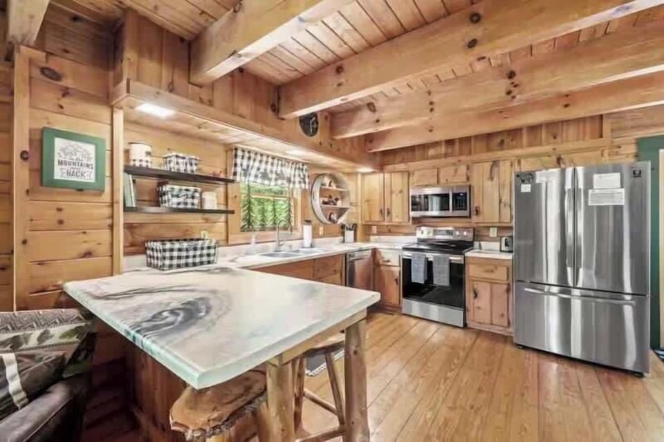 Fully equipped kitchen ready for your culinary creations.