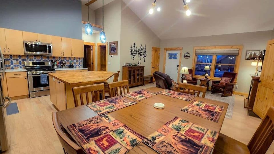This open home is warm and inviting