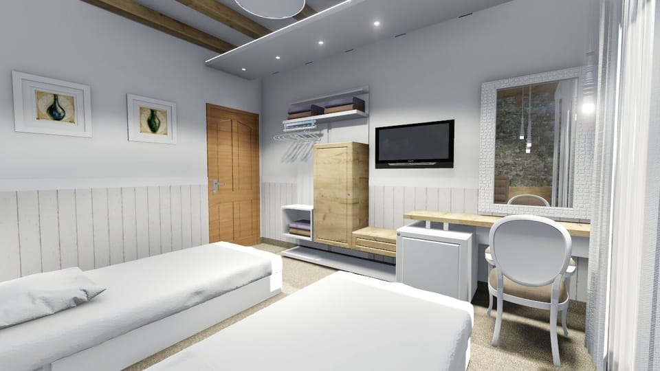 Comfort Quadruple Room, Balcony, Sea View | In-room safe, desk, blackout drapes, free WiFi