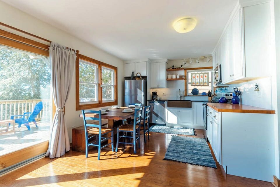 Top Level Kitchen and Dining Area