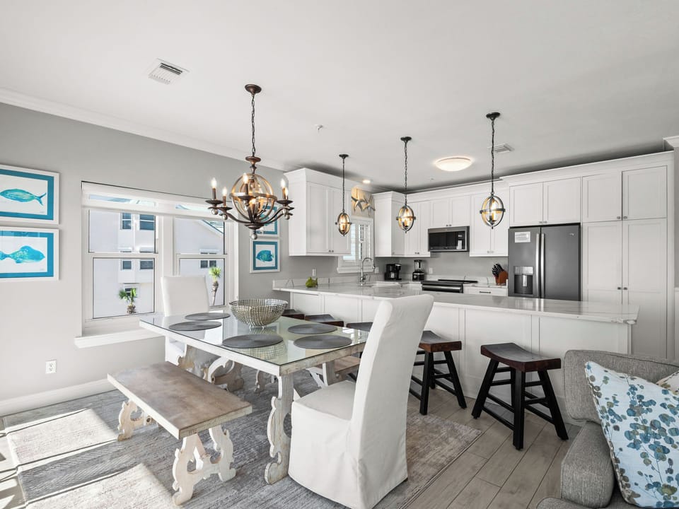 Kitchen and Dining Room on First Floor