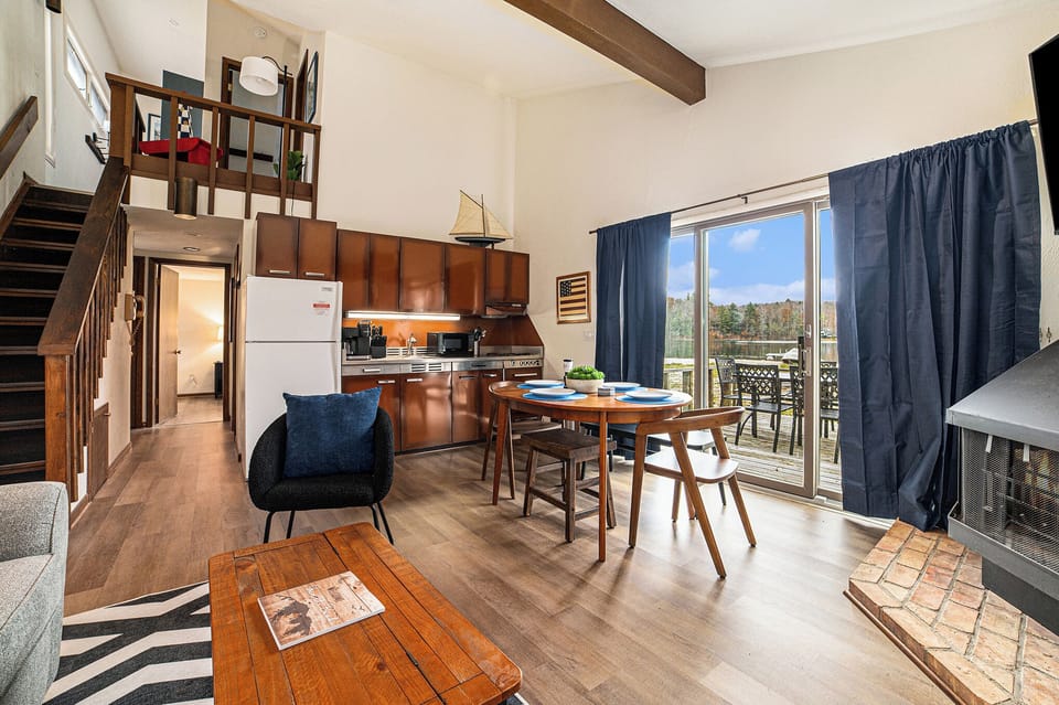 Relax with views of Martin Lake right out the first floor