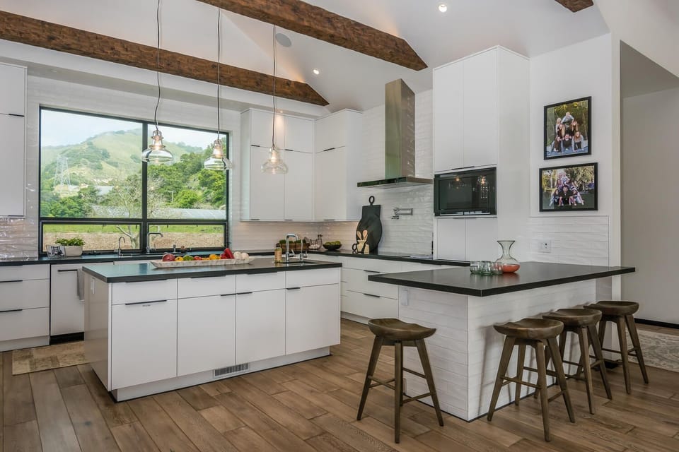Chef-ready kitchen designed for group cooking or private chef experiences