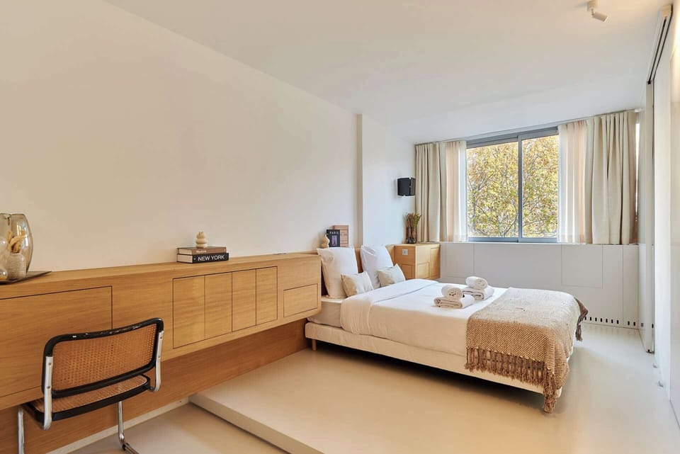 Apartment | 2 bedrooms, laptop workspace, iron/ironing board, bed sheets