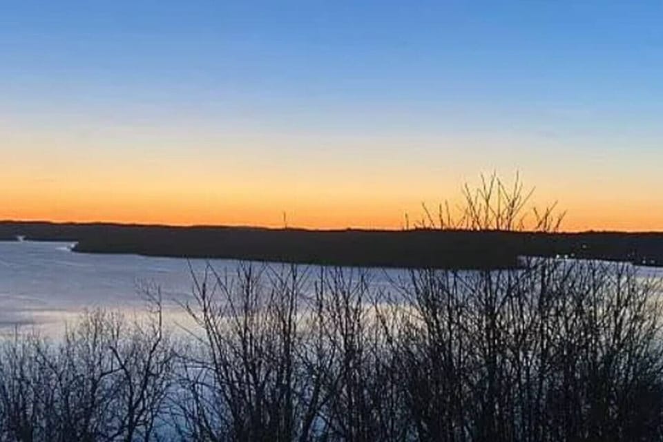 Lake Front Sunset View