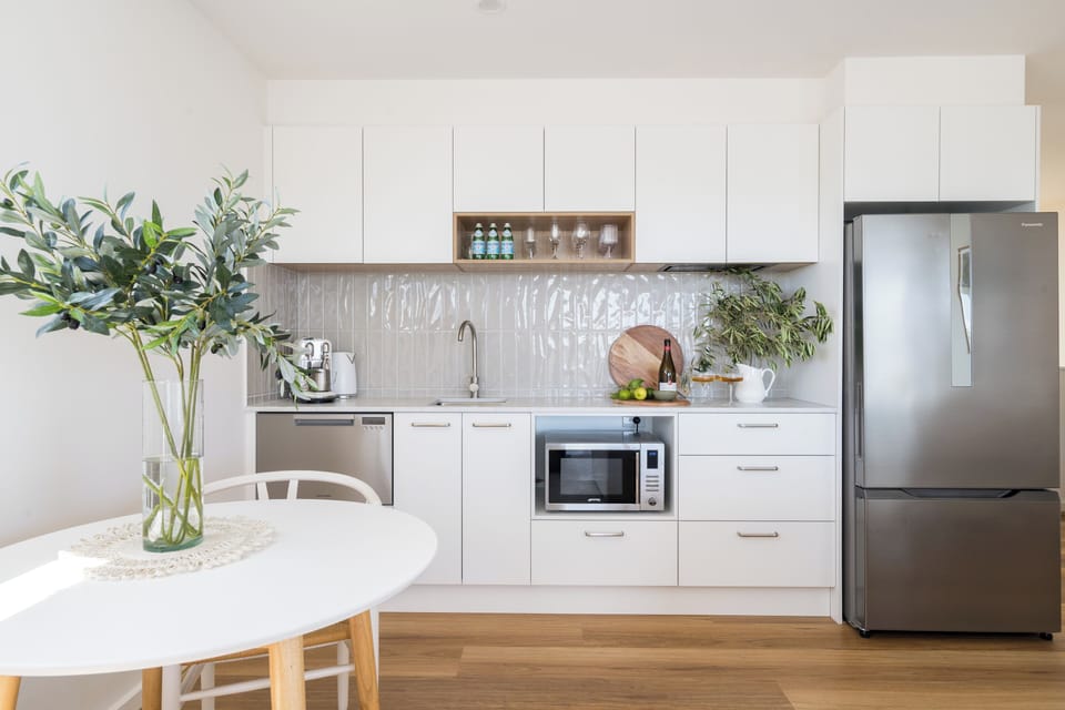 Upstairs kitchenette
