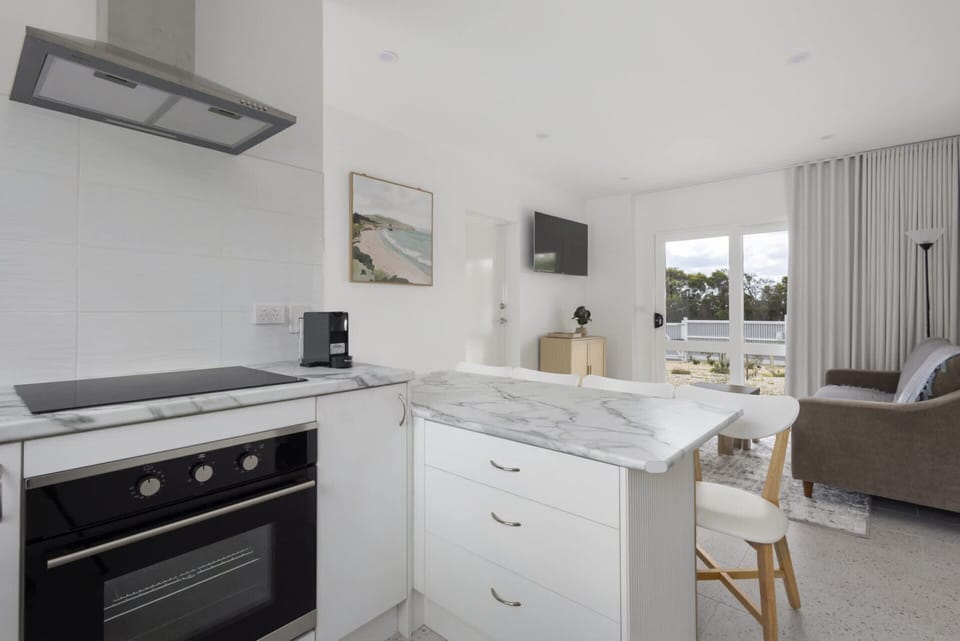 Apartment | Private kitchen | Fridge, electric kettle, toaster