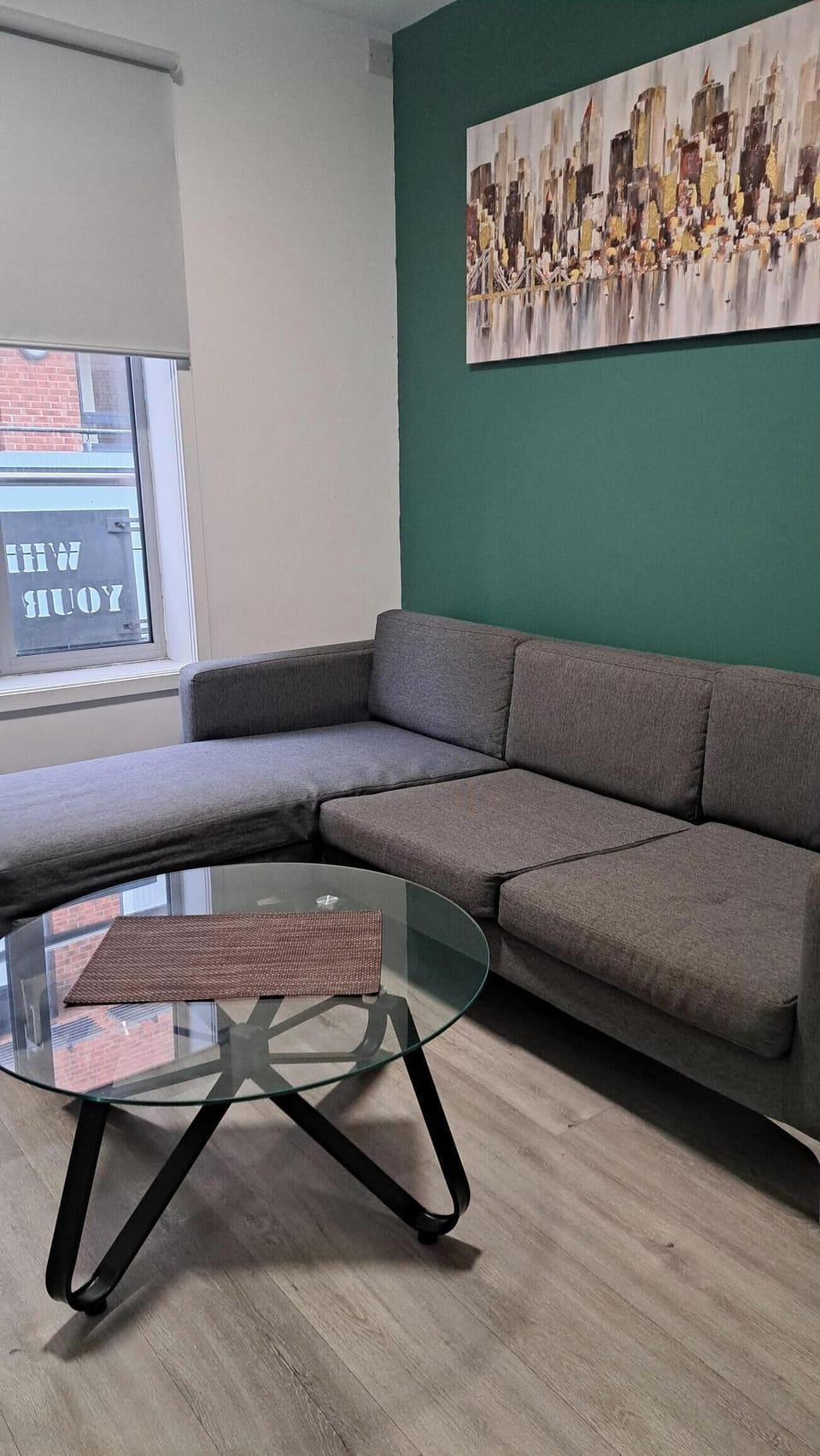 Basic Apartment | Living area | 40-inch LCD TV with satellite channels