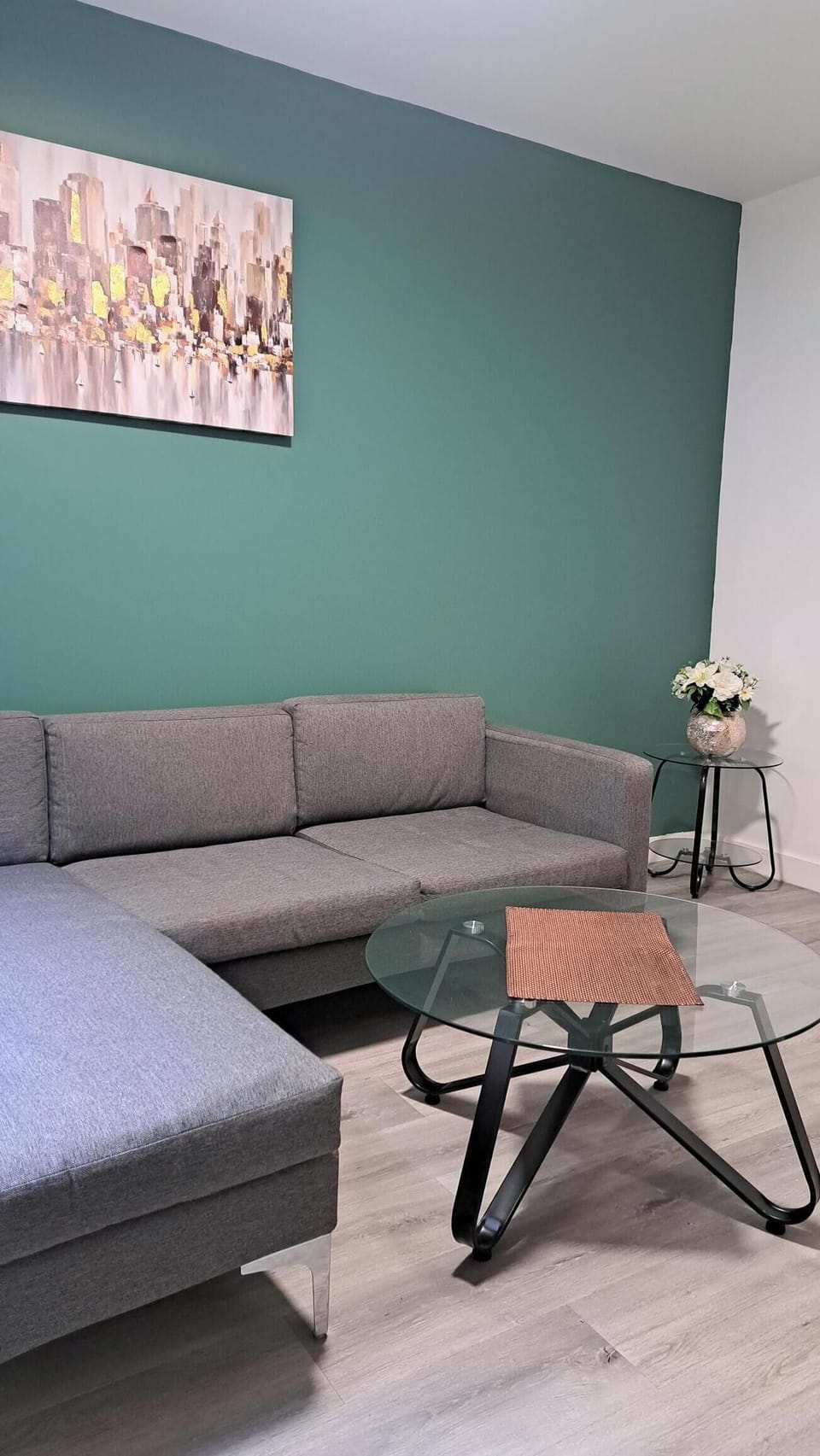 Basic Apartment | Living area | 40-inch LCD TV with satellite channels
