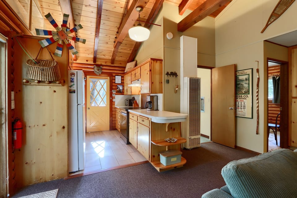 View of Kitchen from the Living Room