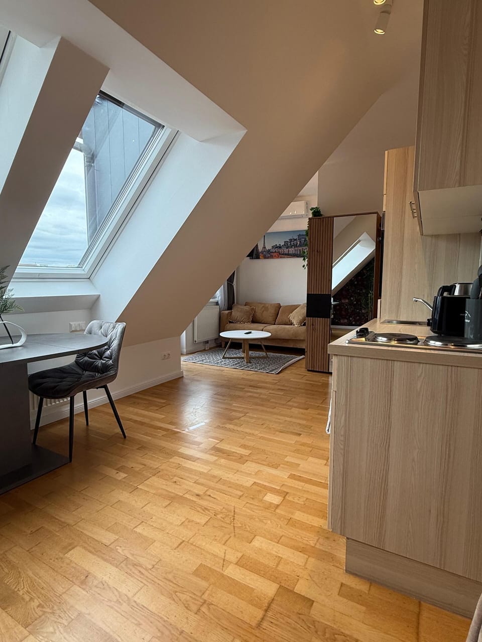 Basic Apartment | Private kitchen | Fridge, oven, stovetop, dishwasher