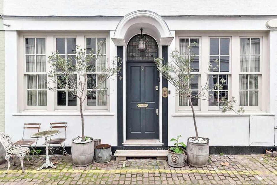 Outside front door