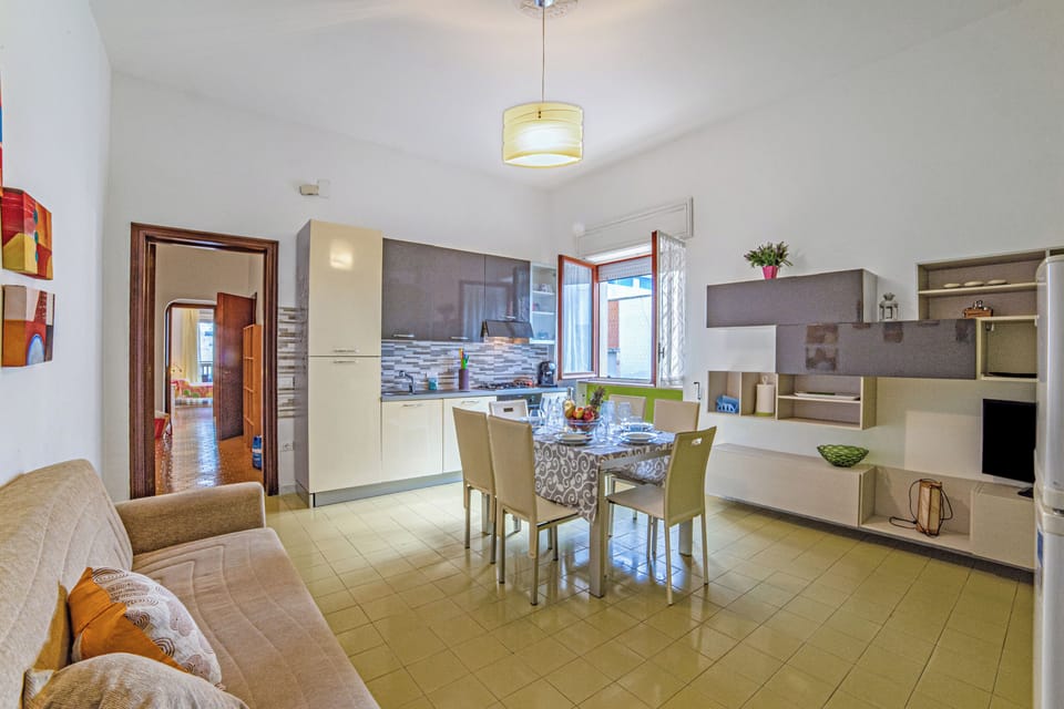 Standard Apartment, 2 Bedrooms, Balcony (Sunny Sea View) | Living area
