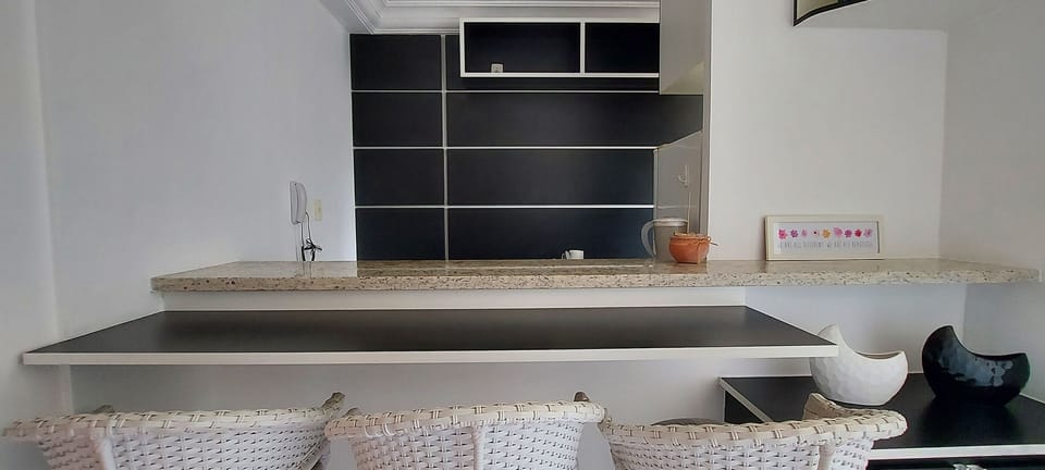 Basic Apartment | Private kitchen | Fridge, microwave, stovetop, blender