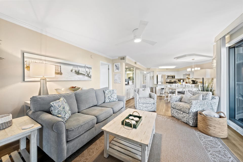 Condo, Multiple Beds (Seaside Beach & Racquet 5214) | Living area