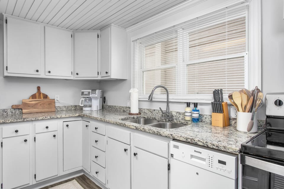 Ample storage for the kitchen