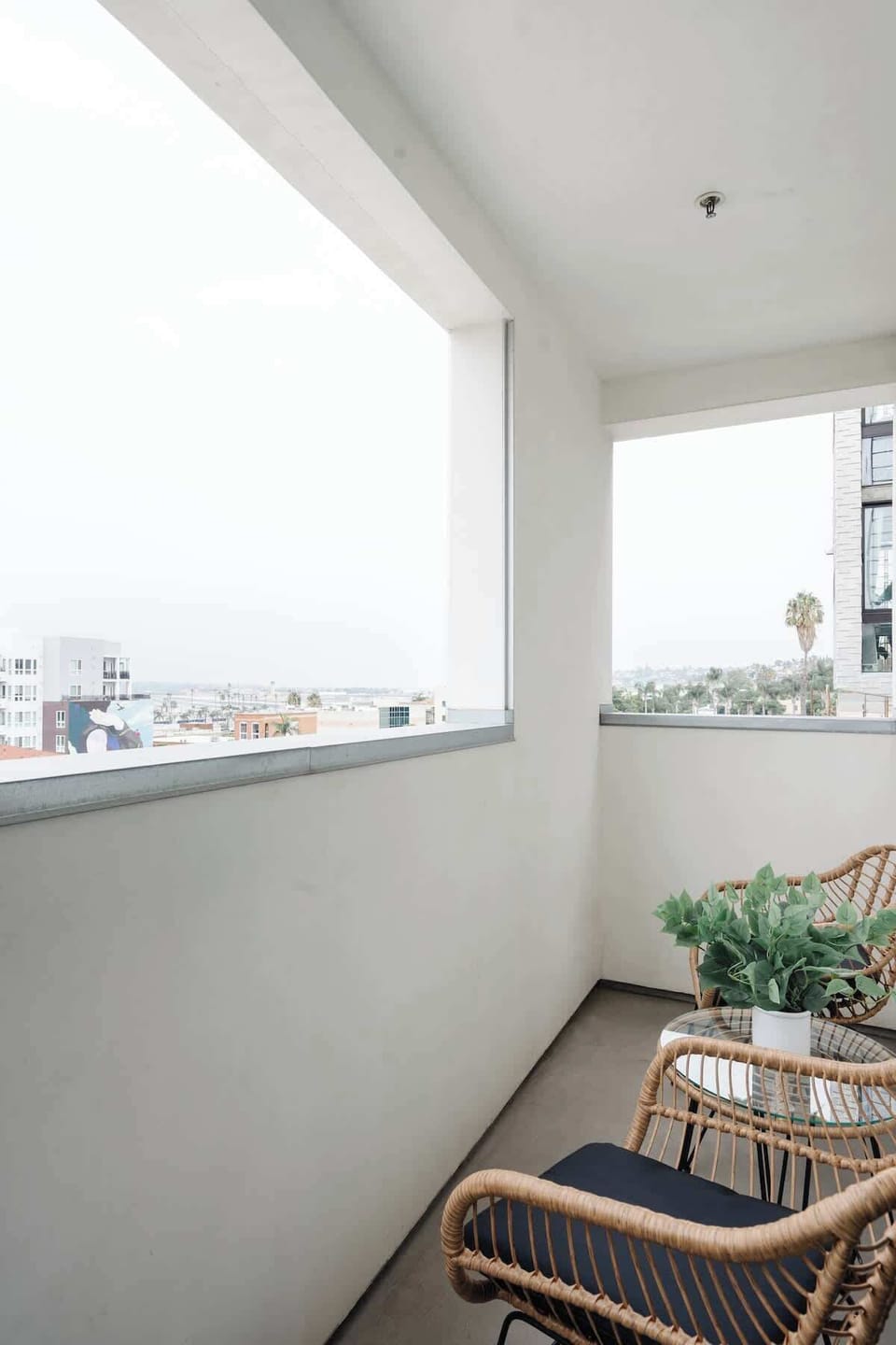 Enjoy your coffee sitting out on the gorgeous balcony overlooking Little Italy