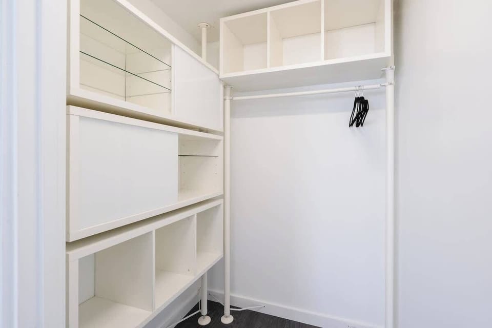 Fill the closet with all your boutique finds 