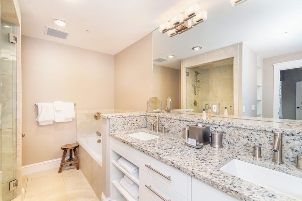 Master bathroom