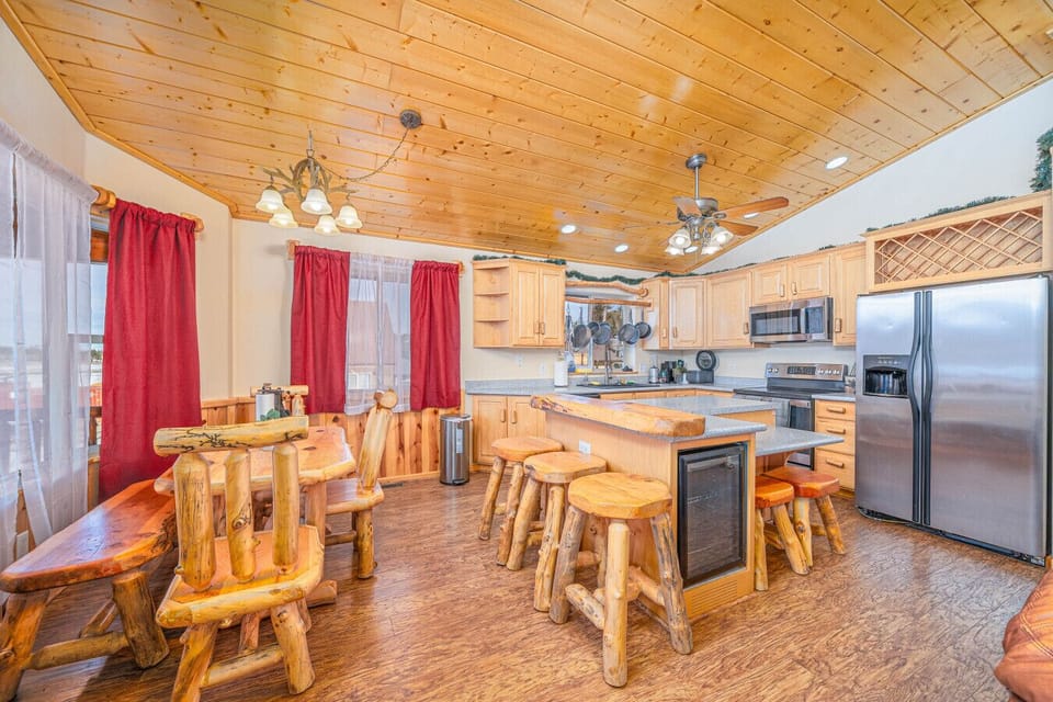 Kitchen and Dining Area