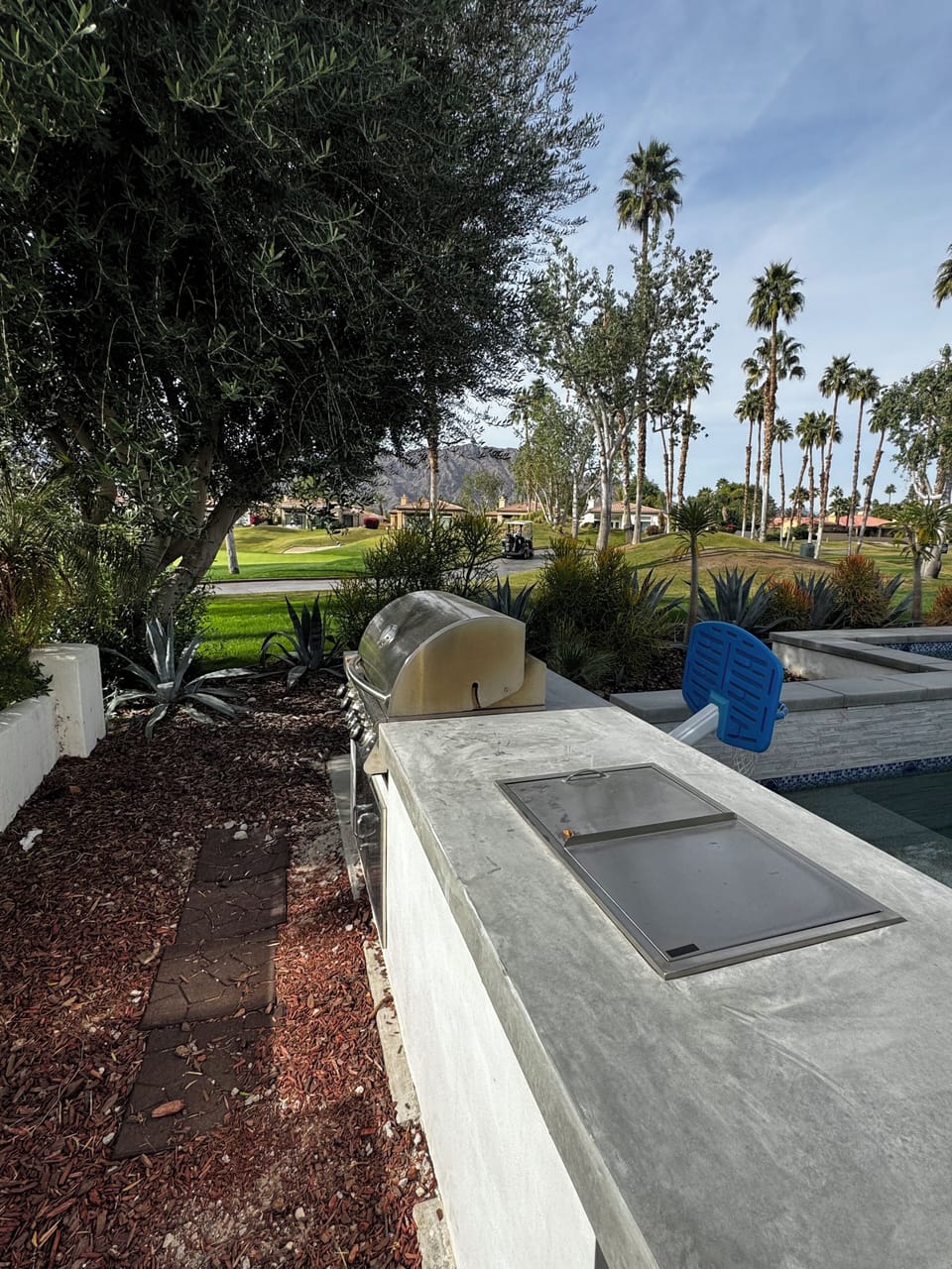 Larger bbq area to entertain your guests