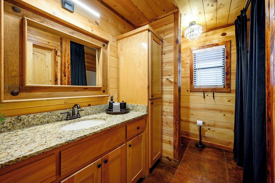 Bathroom: 
Well-appointed bathroom with quality finishes and clean, modern touches. Functional, stylish, and designed for comfort.