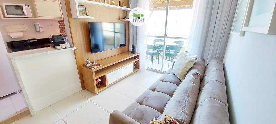 Basic Apartment | Living area | 32-inch Smart TV with digital channels, streaming services