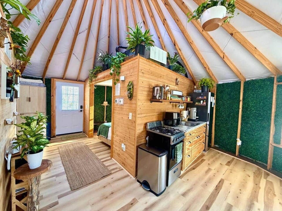 Kitchen area and foyer
