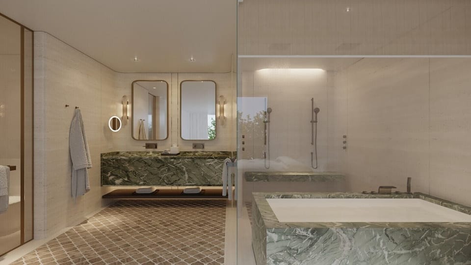 Presidential Suite, Multiple Beds | Bathroom | Free toiletries, hair dryer, bathrobes, slippers