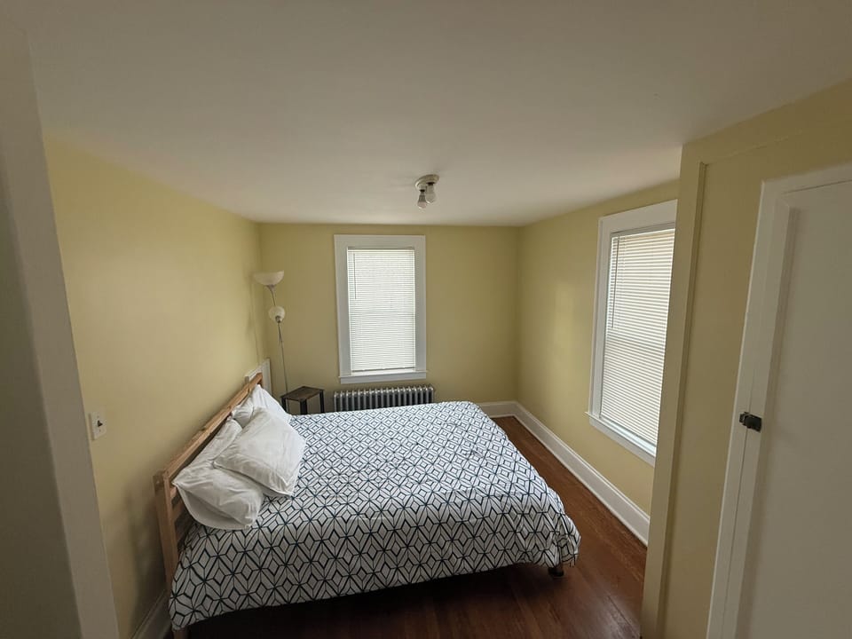 Bedroom closer to the rear of the house