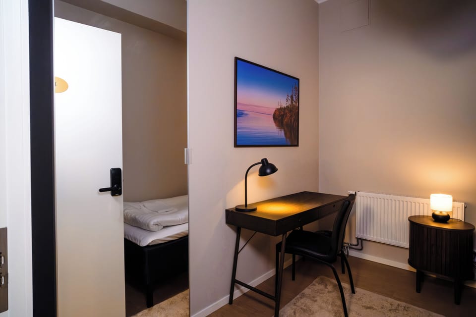 Economy Single Room, Shared Bathroom | Desk, laptop workspace, blackout drapes, soundproofing
