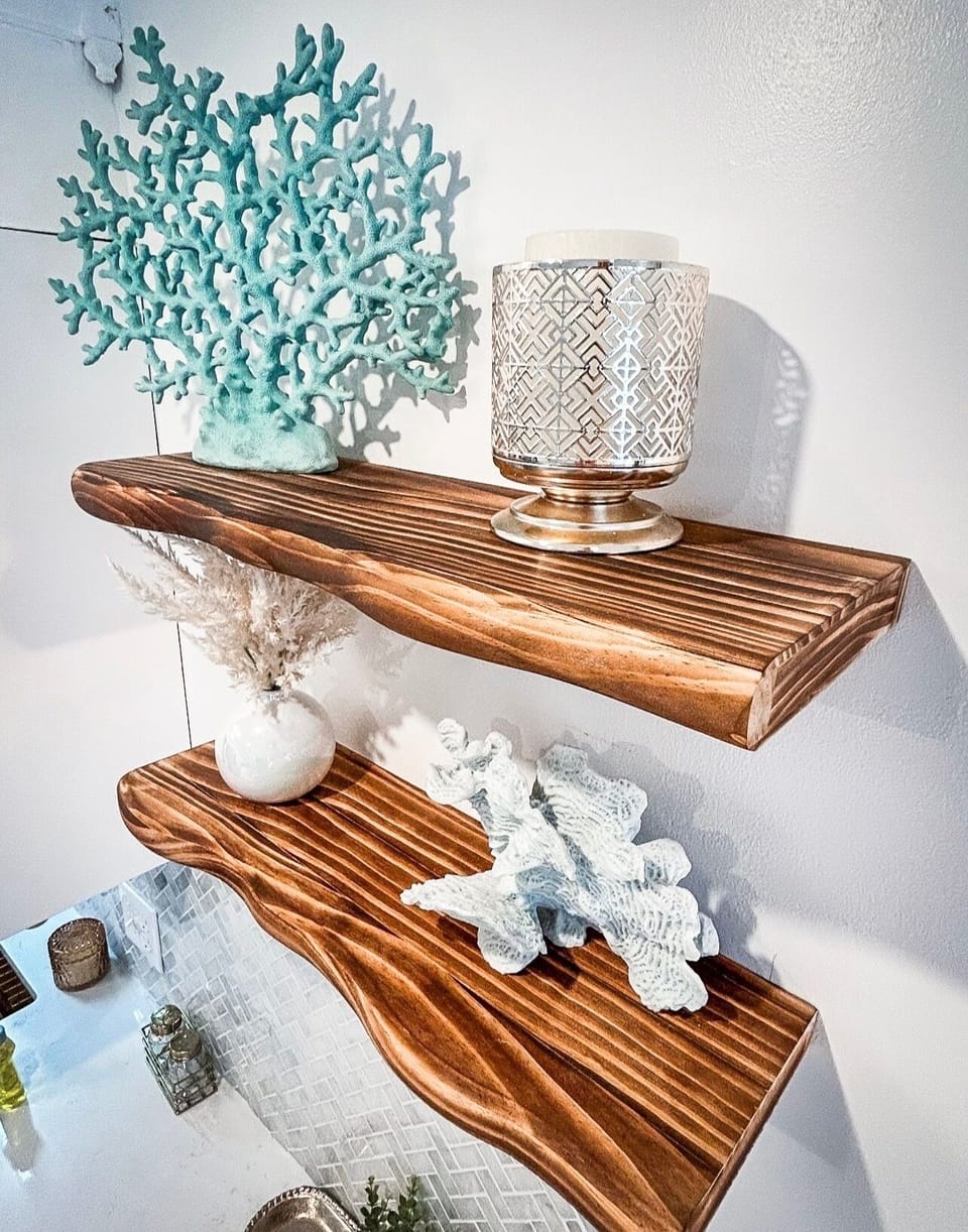 Stylish decor throughout the home keeping a coastal theme