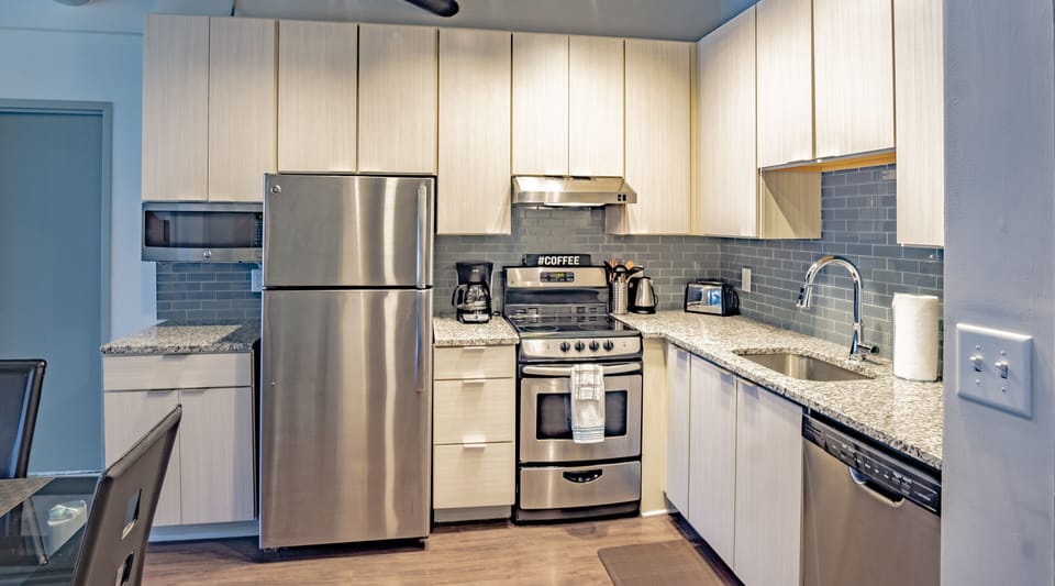 Indoors, Kitchen, Appliance, Refrigerator, Sink