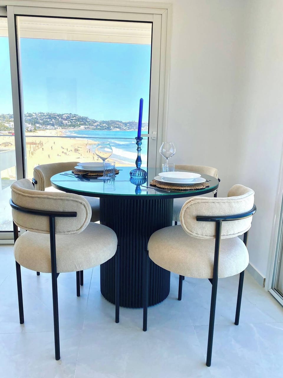 Apartment, 2 Bedrooms, Balcony | Dining room
