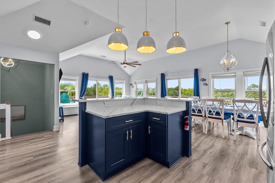 HISA17: Outer Banks Salvo Family Retreat | Top Level Kitchen