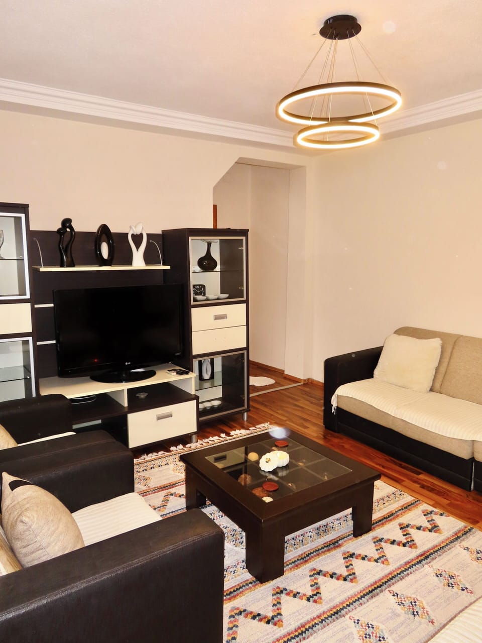 Apartment, 1 Bedroom, Balcony, Courtyard View | Living area | Flat-screen TV