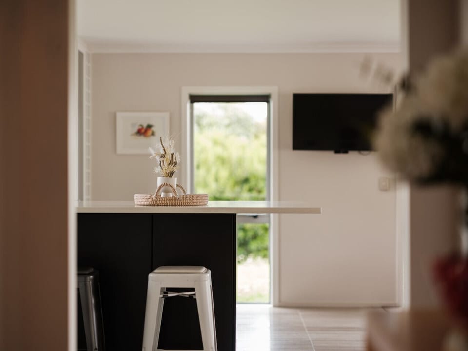 Kitchen with TV