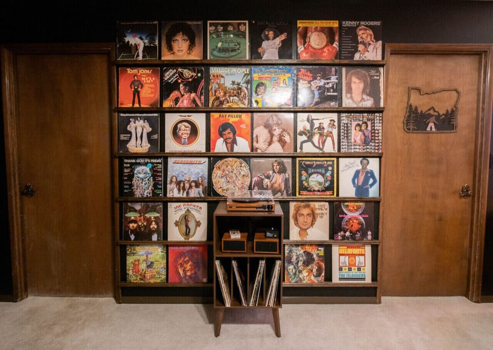 Vinyl Collection & Record Player