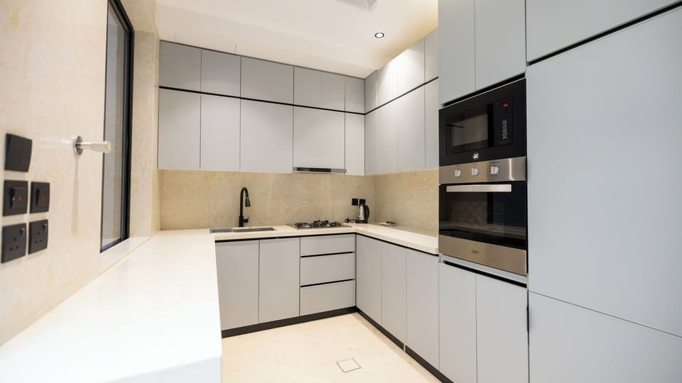 Apartment | Private kitchen | Fridge, microwave, oven, dishwasher